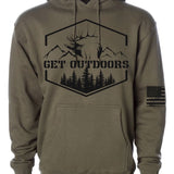 Get Outdoors Elk Unisex Sweatshirt