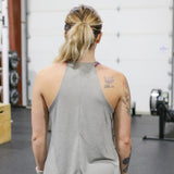 Love & Lift Barbell High Neck Tank