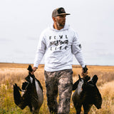 Fowl Life Snow Unisex Hoody