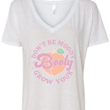 Don't Be Moody - Womens Slouchy Tee