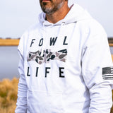 Fowl Life Snow Unisex Hoody