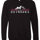 Get Outdoors Mountain Scene Unisex Sweater