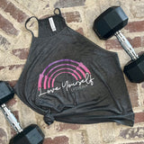 Love & Lift Rainbow High Neck Tank