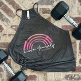 Love & Lift Rainbow High Neck Tank