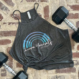 Love & Lift Rainbow High Neck Tank