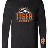 Long Sleeve Tiger Soccer Tee