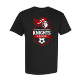 Hillcrest High School Knights Soccer Crest T-Shirt