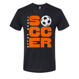Idaho Falls Soccer Bold Block Tee