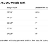 Rise & Ascend Muscle Tank