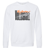 TMS Volleyball UNISEX Crewneck Sweater